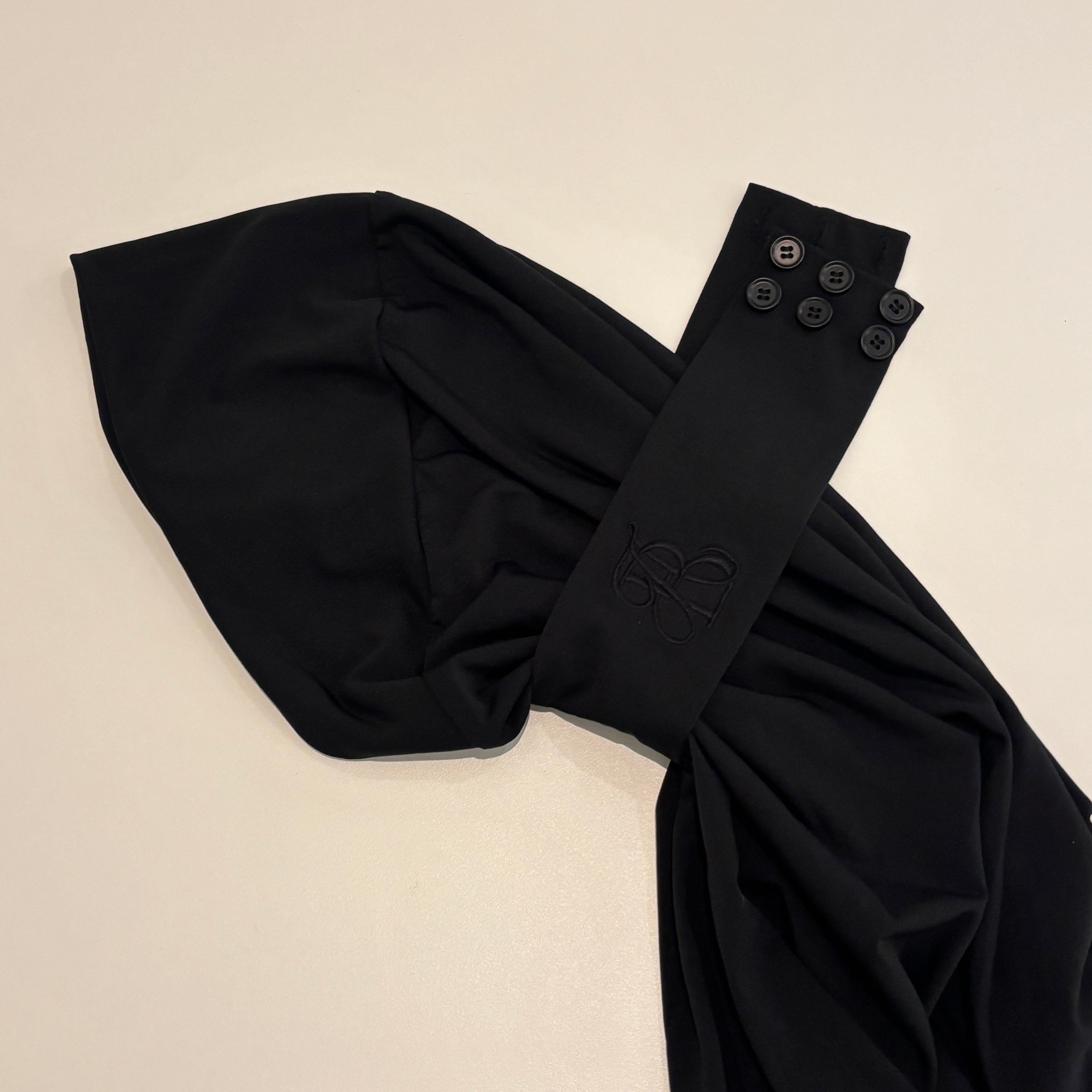 Instant hijab - Black