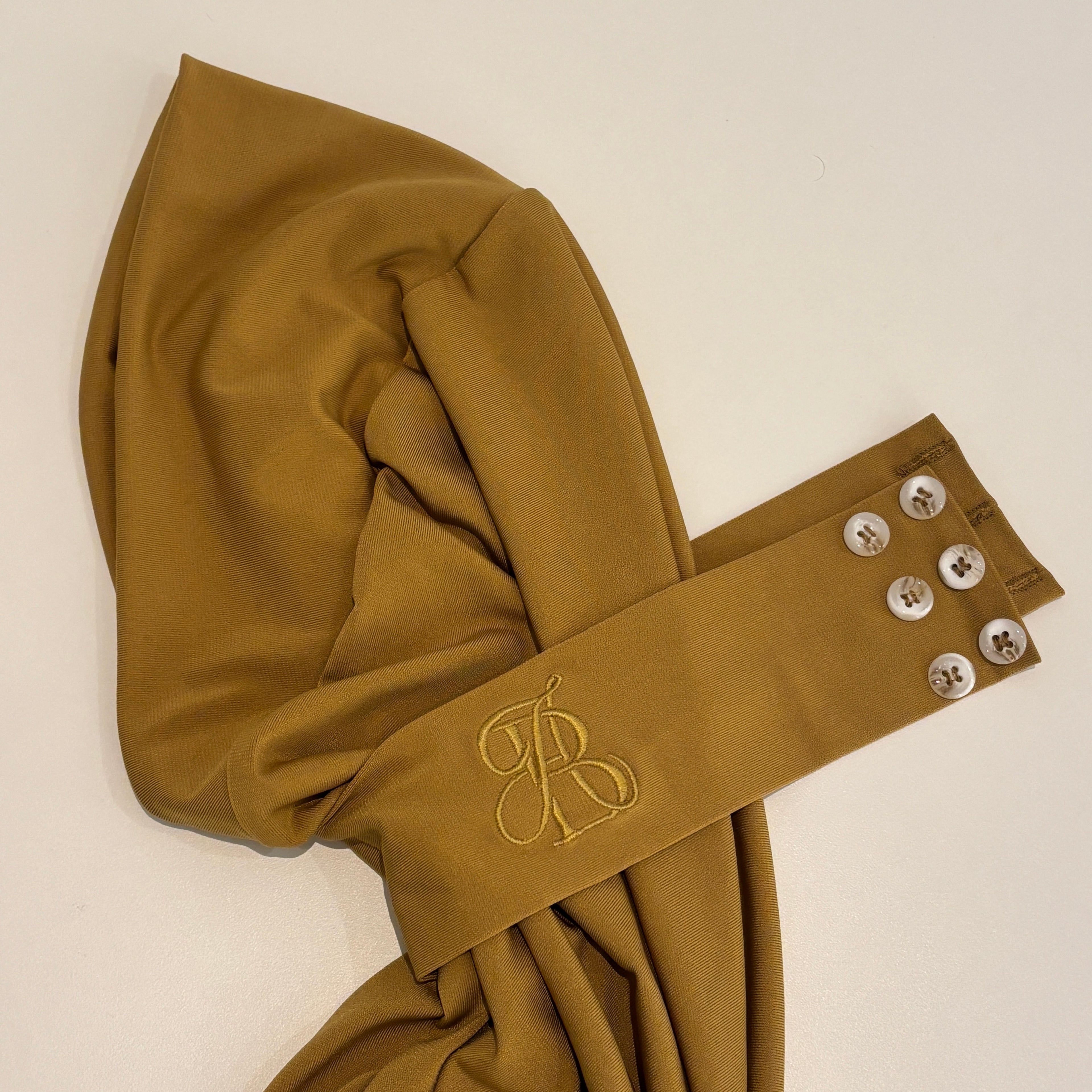 Instant hijab - Honey Mustard