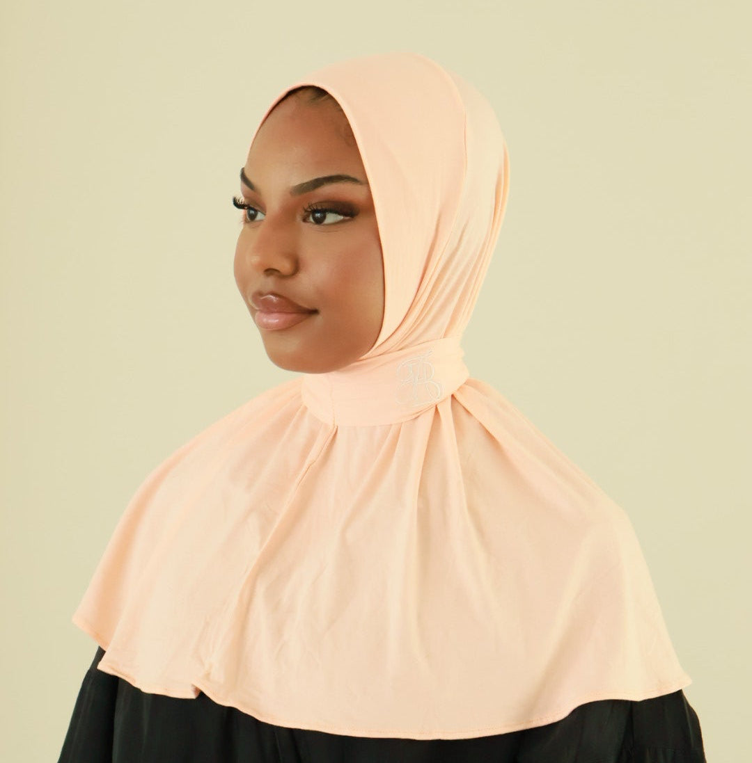 Jersey Bamboo - Peach Fizz