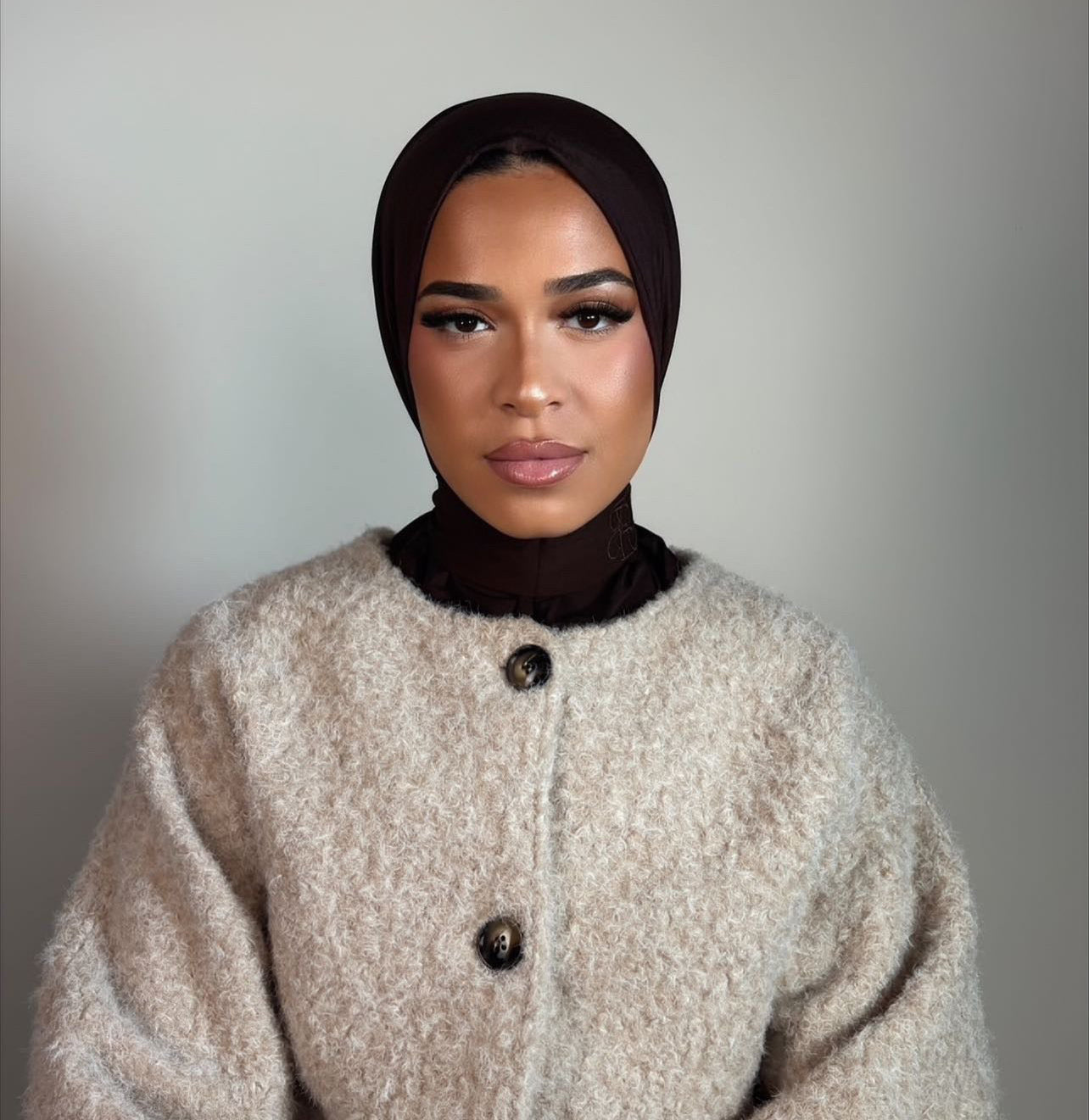 Instant hijab - Chocolate Mist