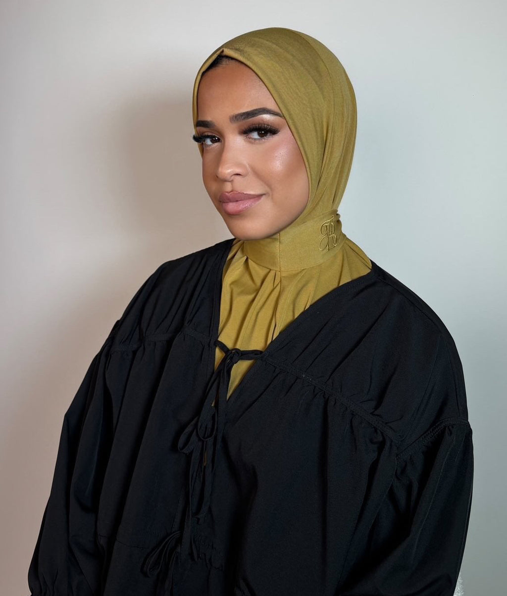 Instant hijab - Honey Mustard