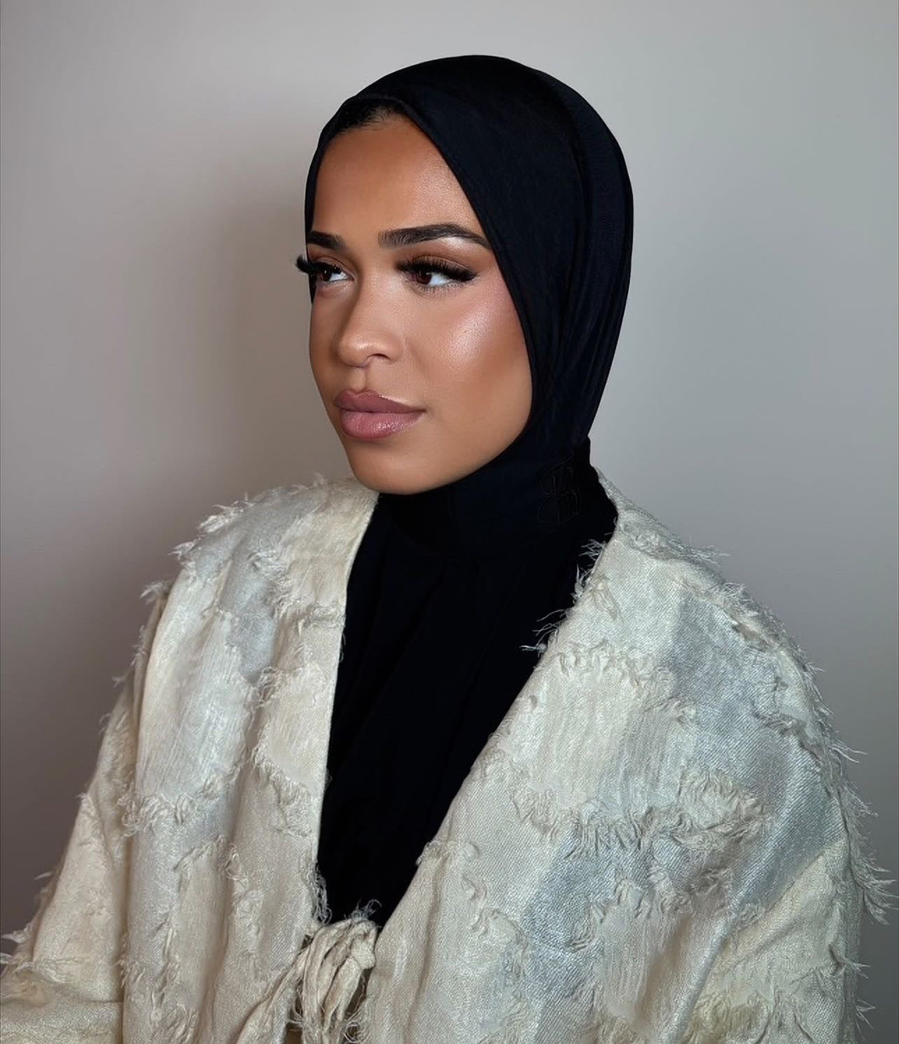 Instant hijab - Black