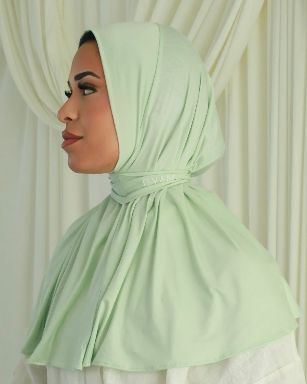 Jersey Bamboo - Mint cream